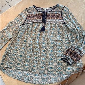 Multi-Colored light weight Blouse!